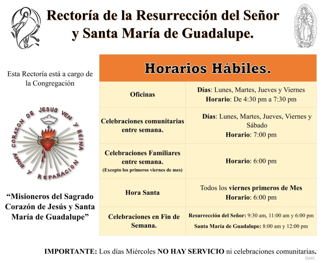 Horarios