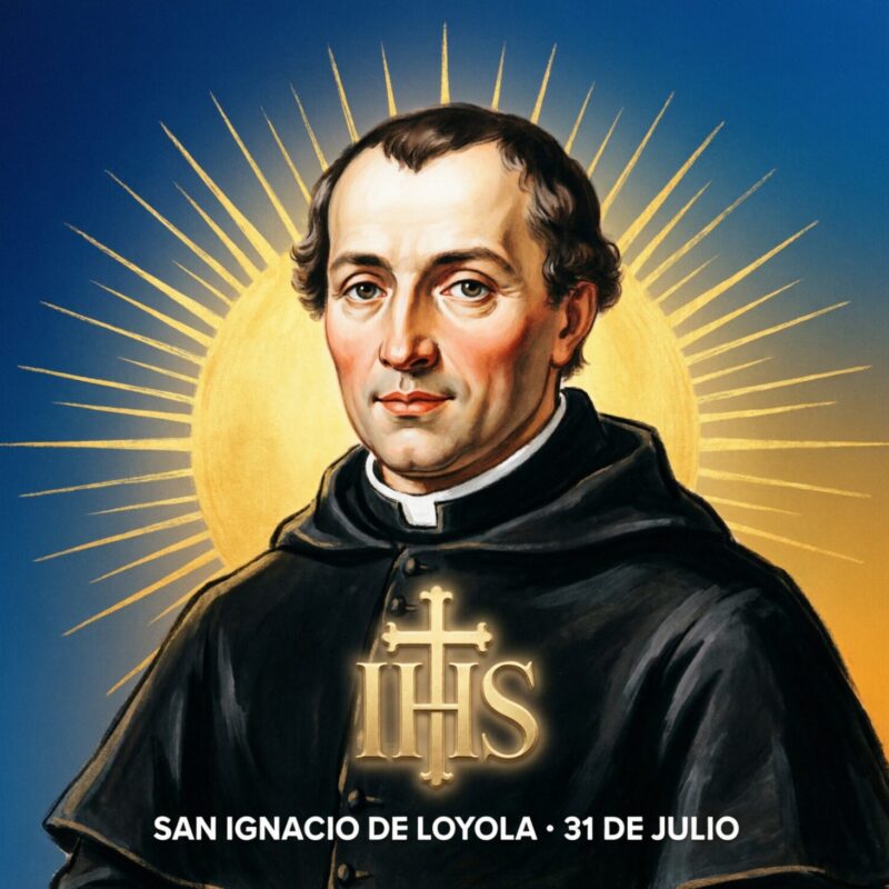 San Ignacio de Loyola, fundador de la Compañía de Jesús